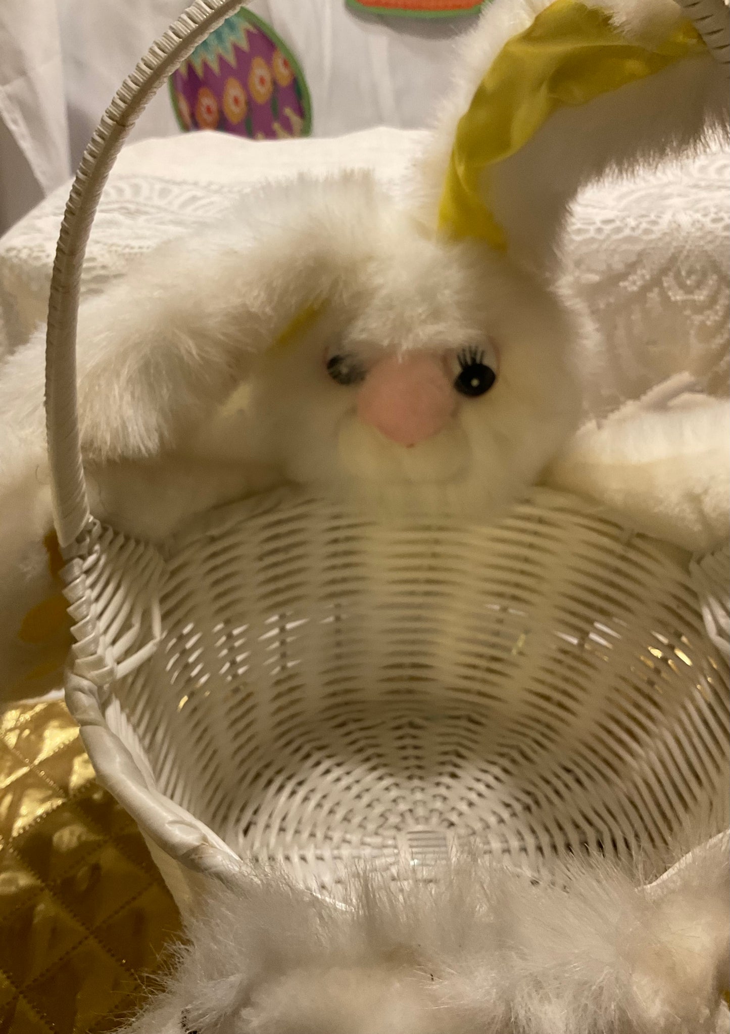 Easter Basket -White