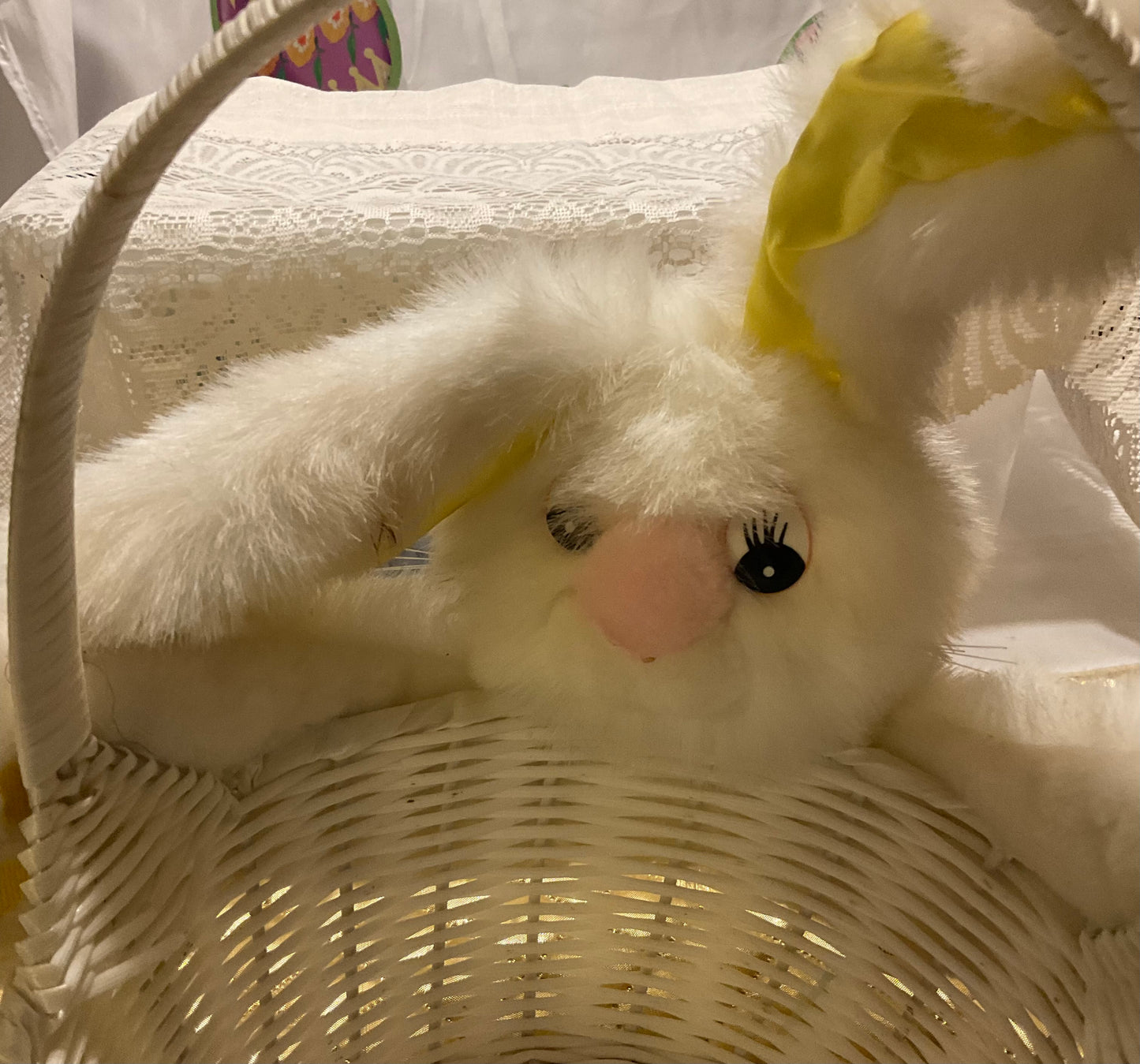 Easter Basket -White