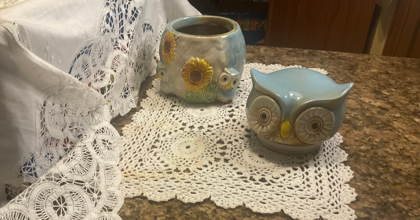 Storage Container - Owl Design