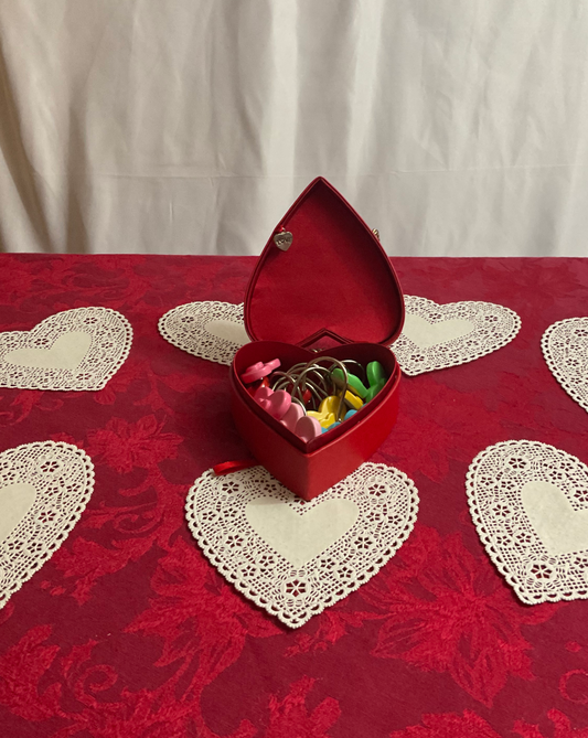 Shower Curtain Rings - Valentine