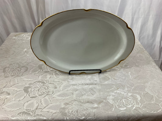 Platter - White China