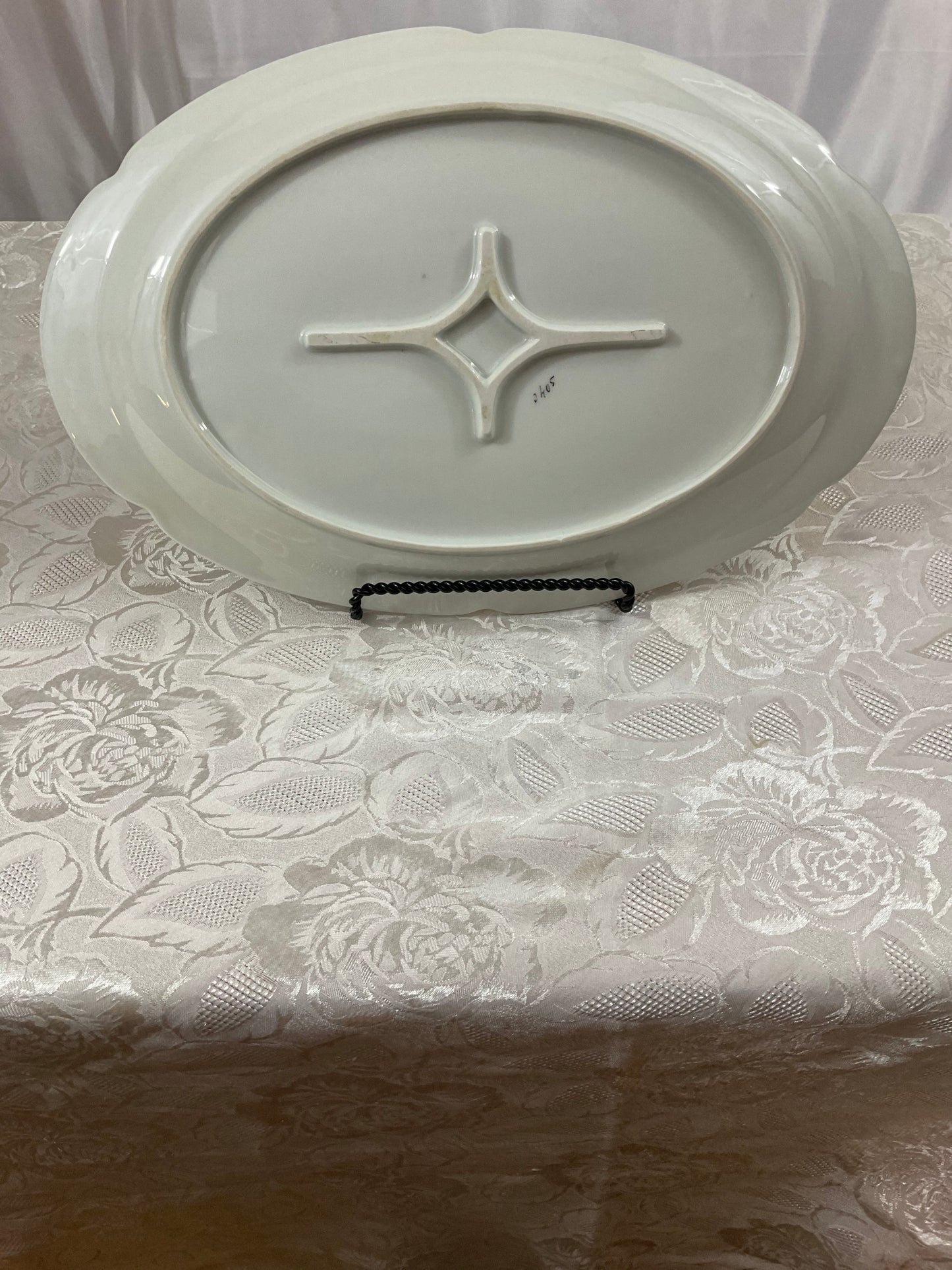 Platter - White China