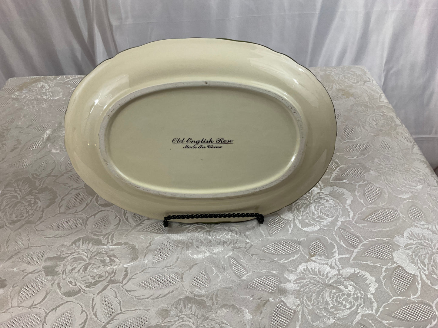 Platter - "Old English Rose"
