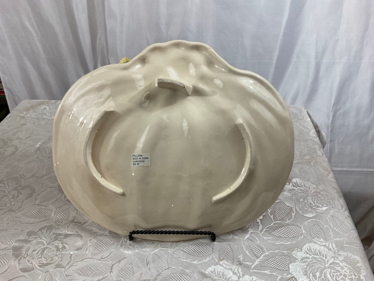 Thanksgiving Platter - Pumpkin/Fruit Design