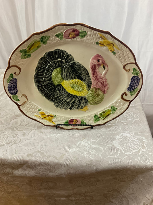 Thanksgiving Platter - Turkey Design
