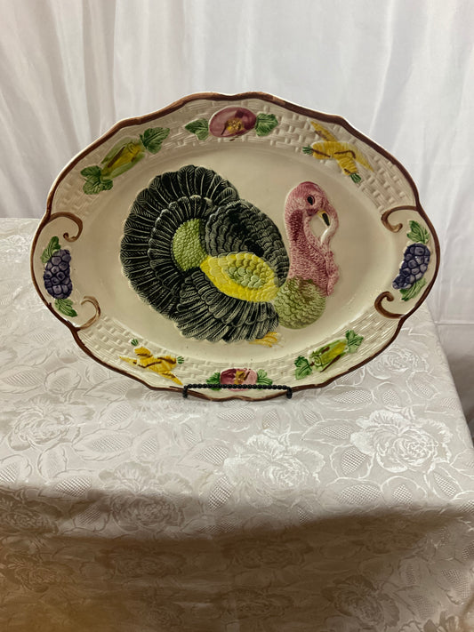 Thanksgiving Platter - Turkey Design