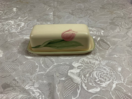 Butter Dish - Pfaltzgraff "Garden Party"