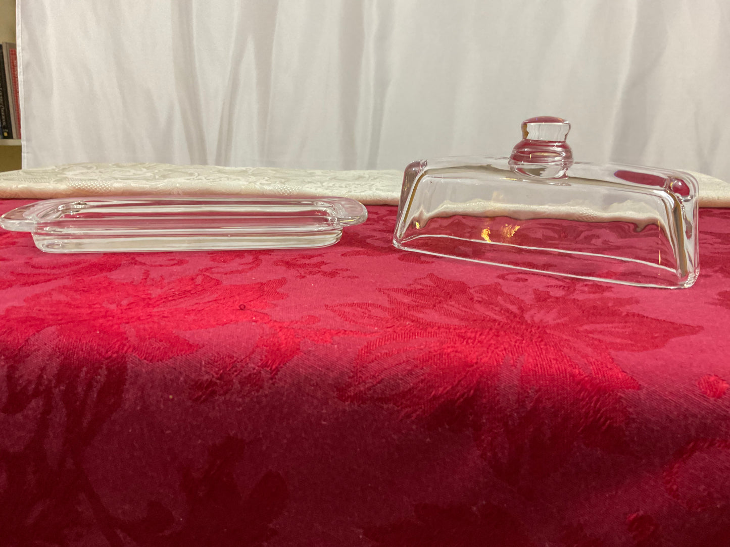Butter Dish - Royalty Art Glass
