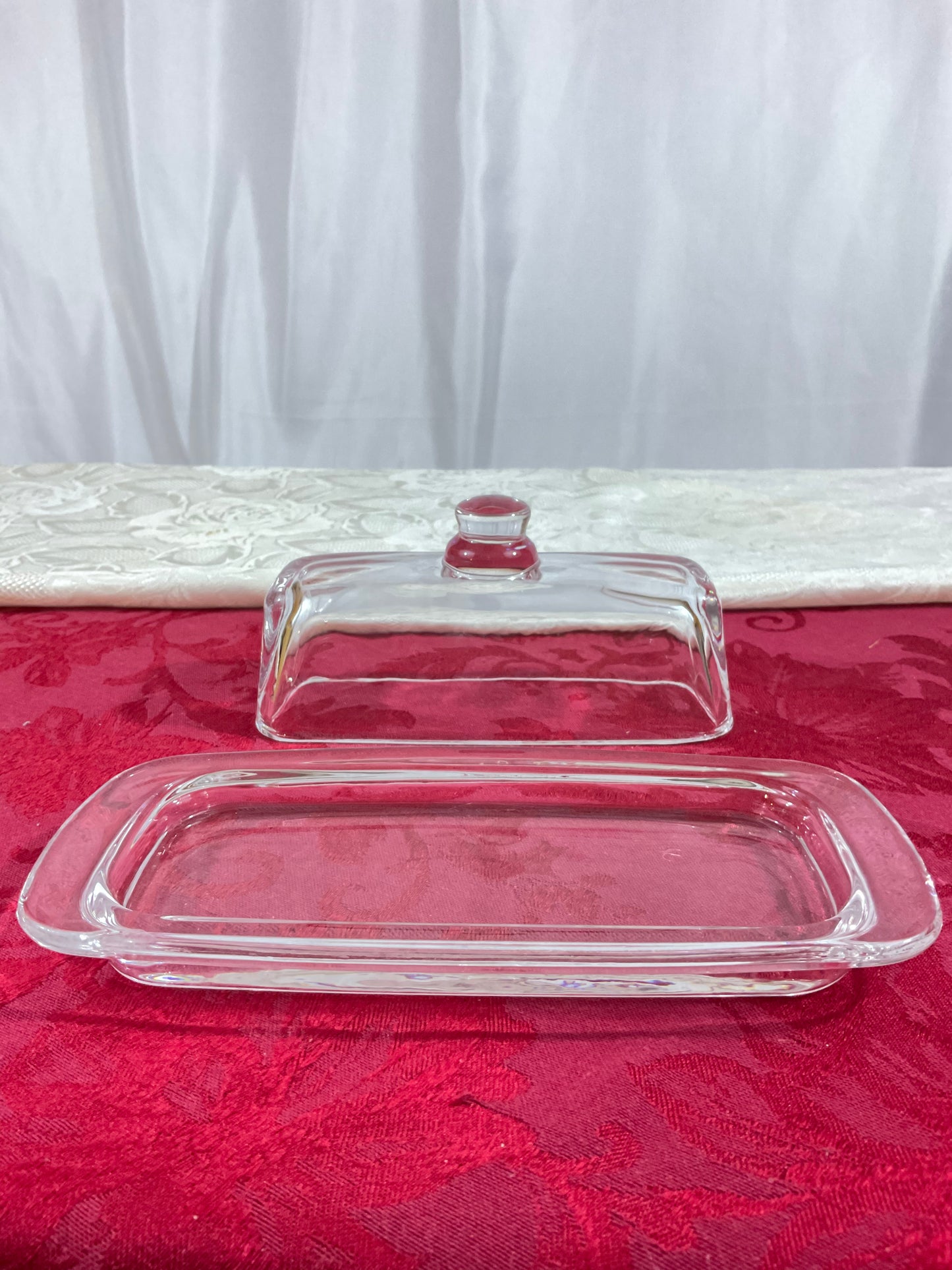 Butter Dish - Royalty Art Glass