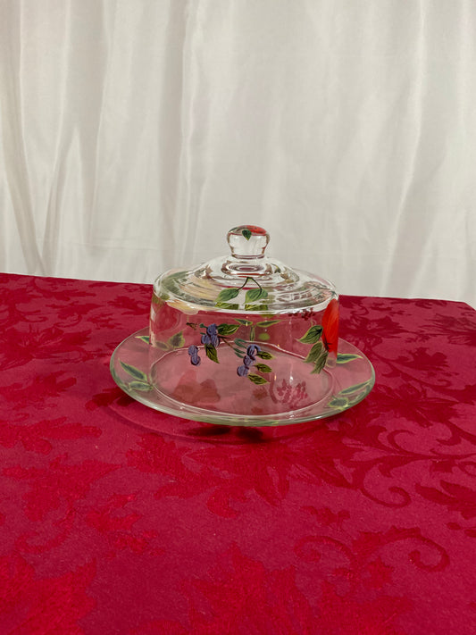 Cake Plate - Fruit Pattern