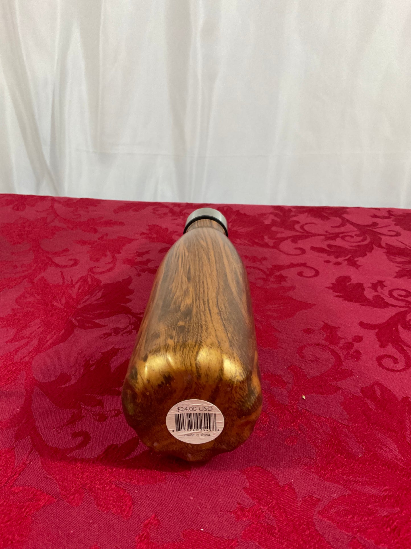Water Bottle - Imitation Wood Grain Finish
