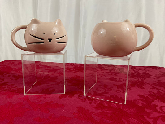 Mugs - Cat Face (Set of 2)