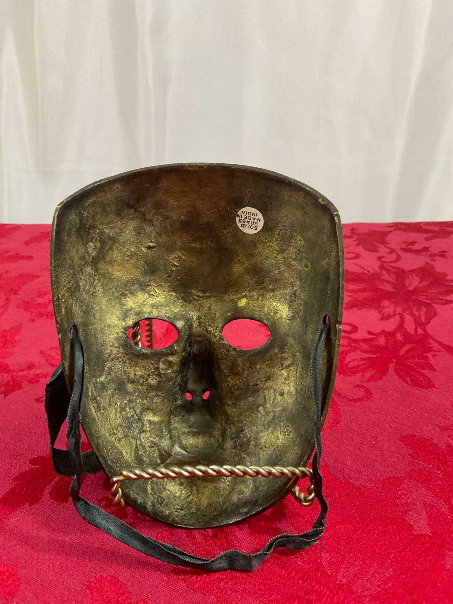 Mask - Solid Brass