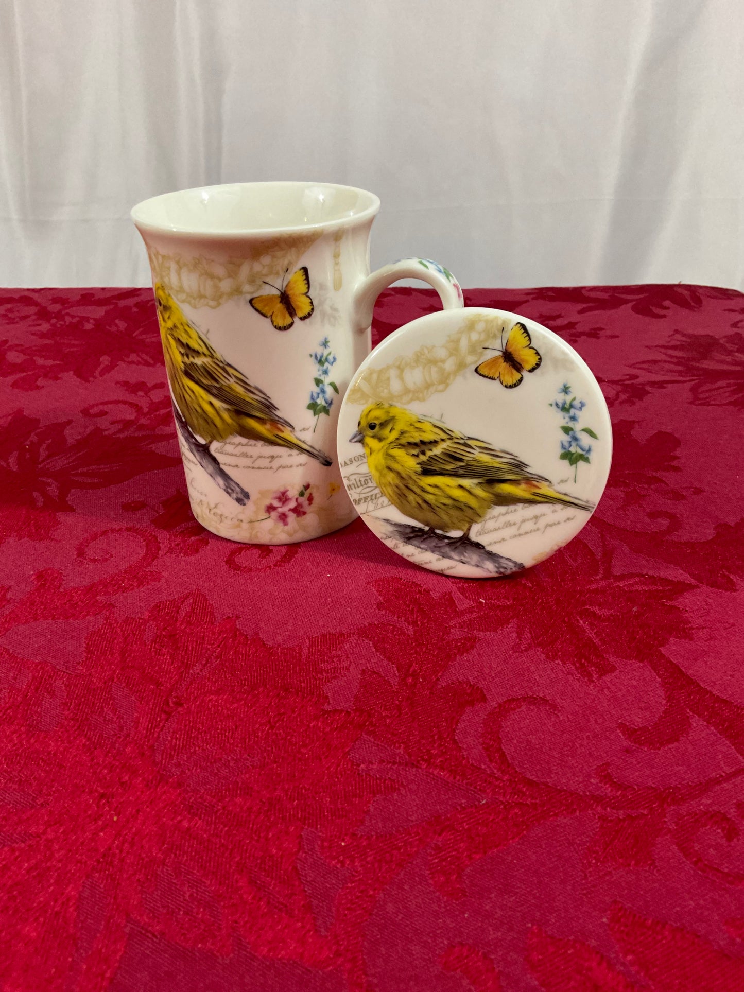 Tea Cup With Lid - Kent Pottery