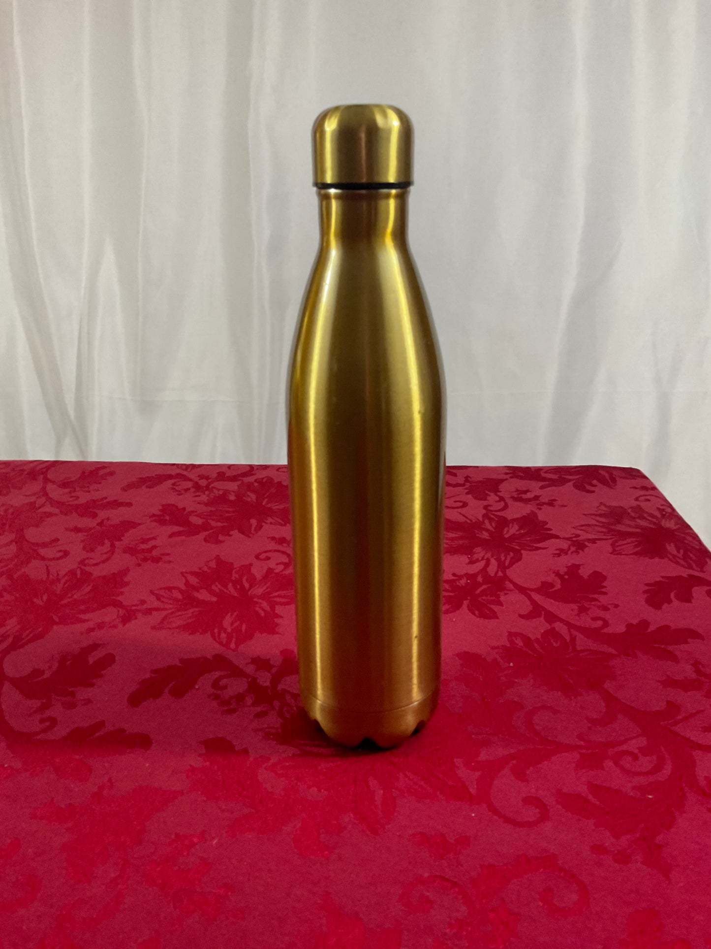 Water Bottle - Gold Stainless Steel