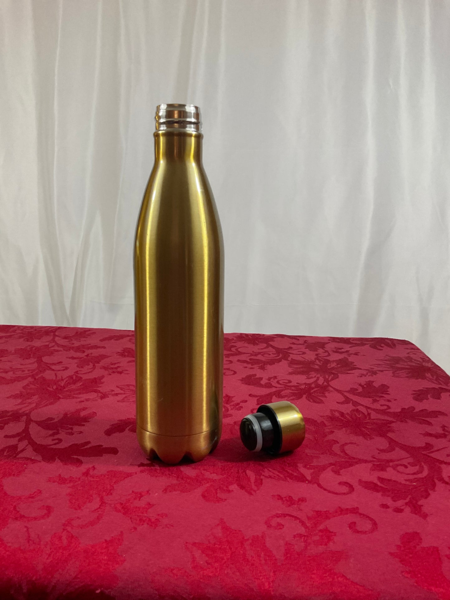 Water Bottle - Gold Stainless Steel