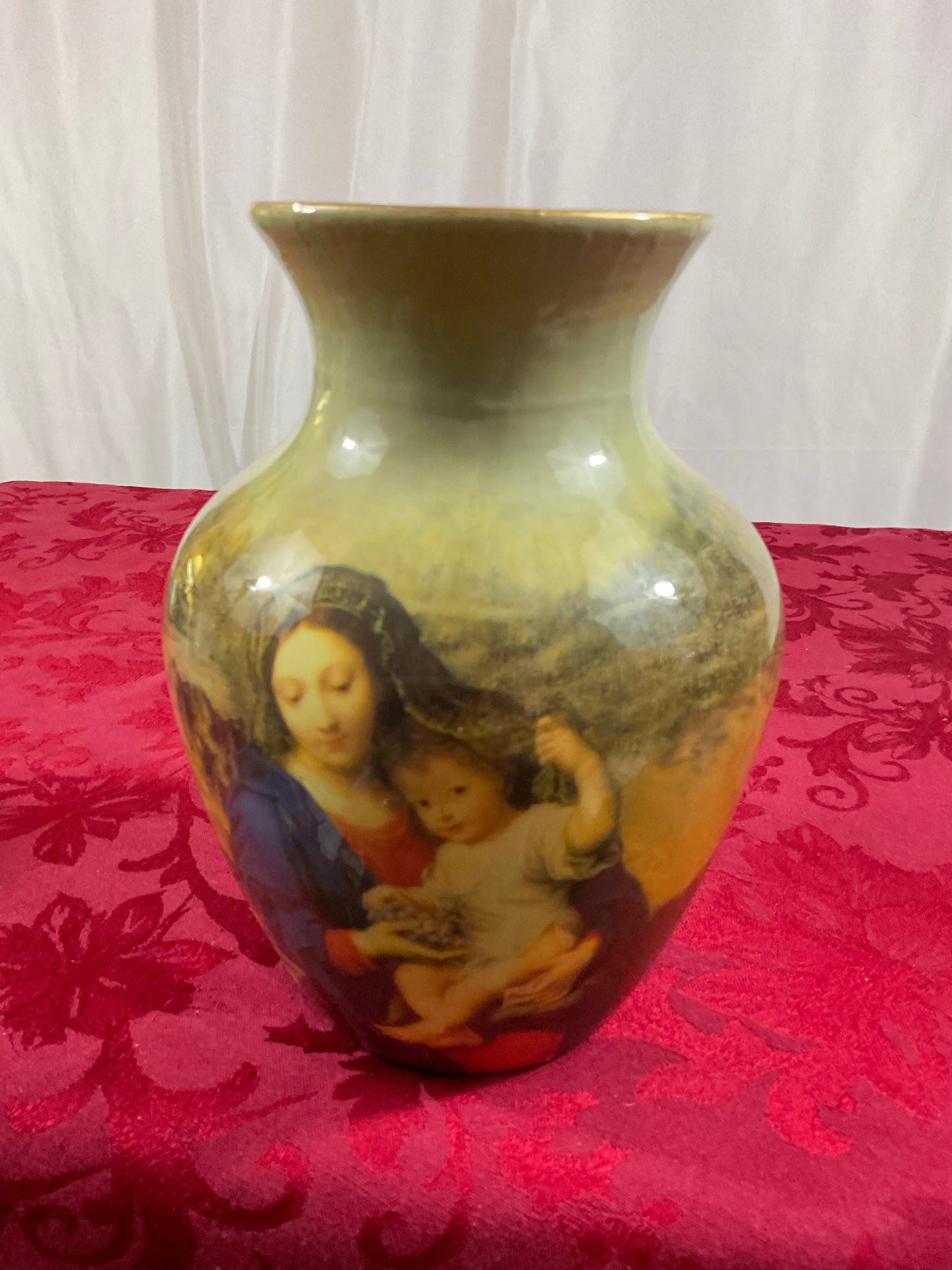 Vase - Madonna and Child