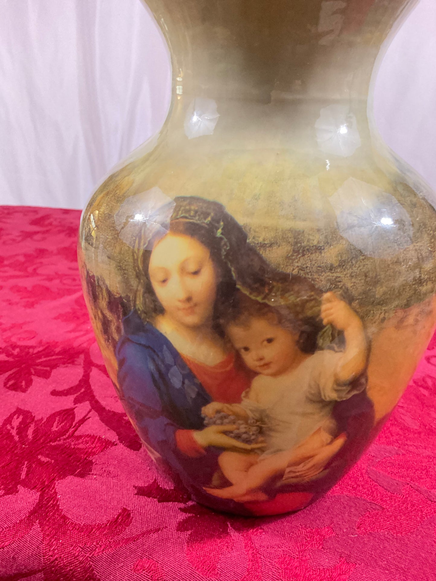 Vase - Madonna and Child