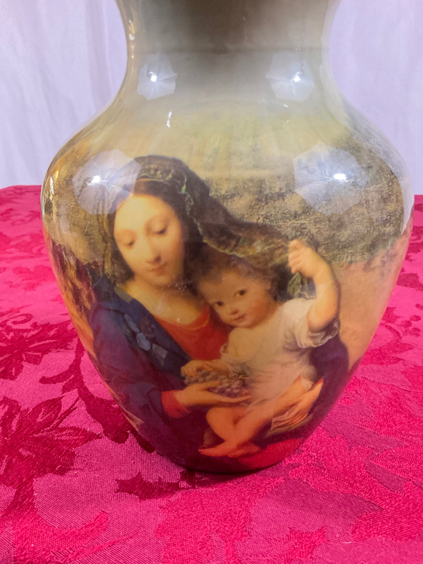 Vase - Madonna and Child