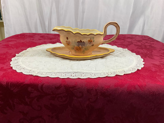 Gravy Bowl - Yellow Floral