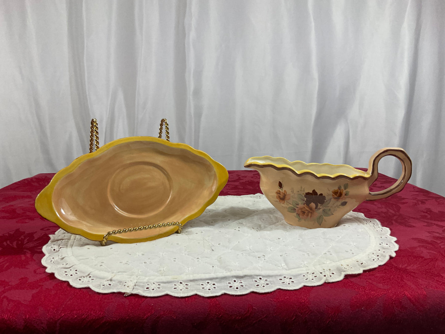 Gravy Bowl - Yellow Floral