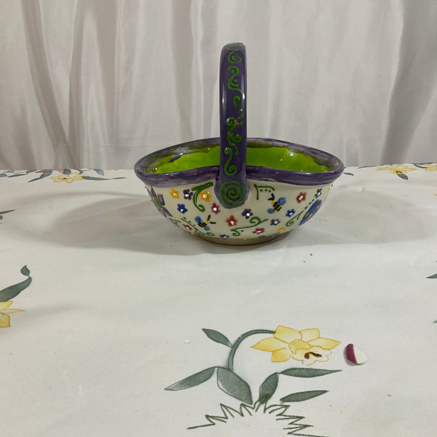 Ceramic Basket - Italian