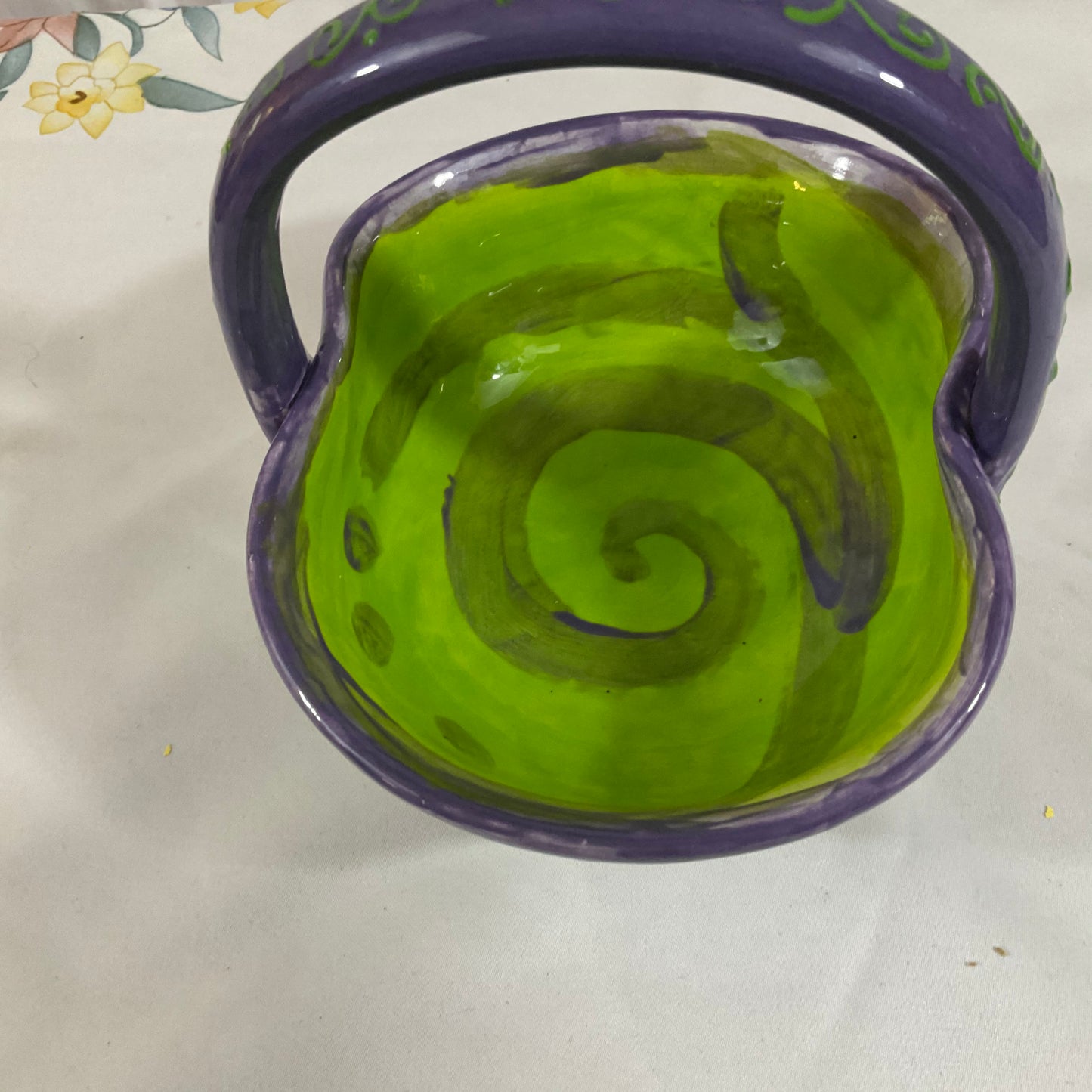 Ceramic Basket - Italian