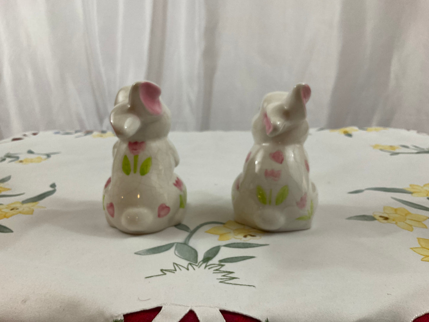 Easter - Set of Ceramic Bunnies