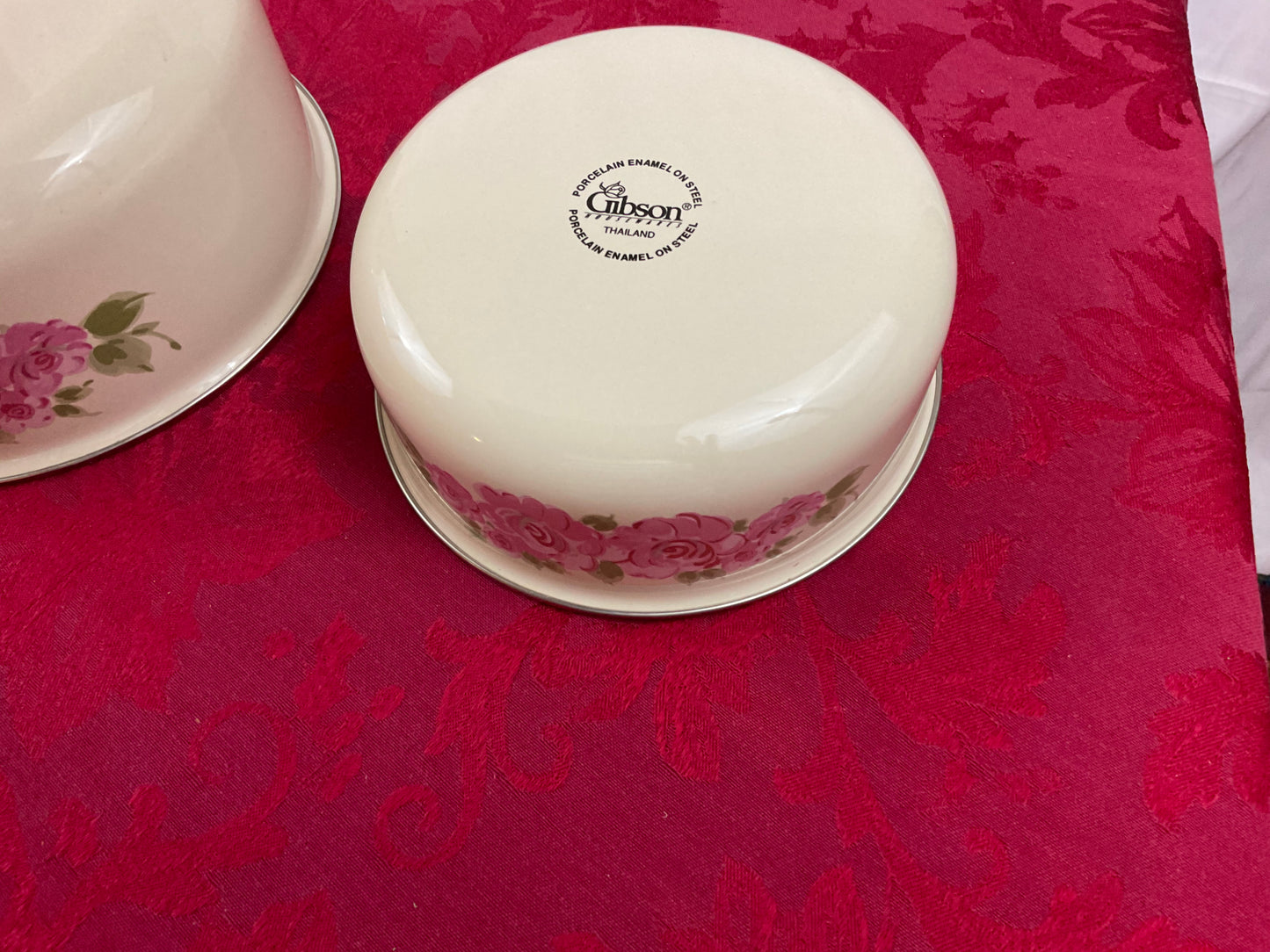 Mixing Bowl Set - Rose Design