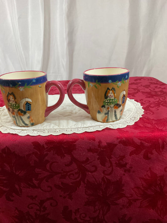 Mug - Sakura "Garden Cats"