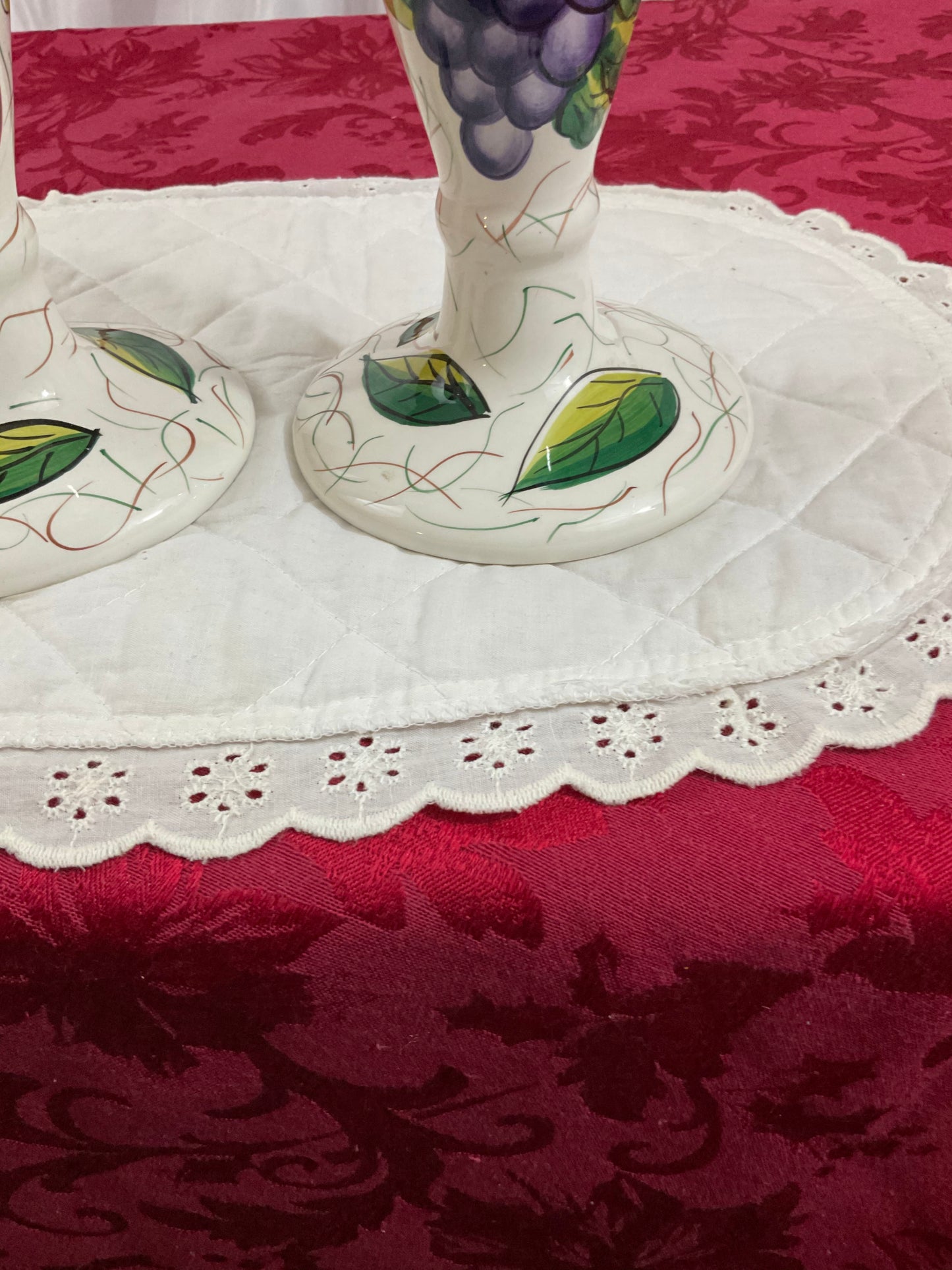 Candlestick Holders - Fruit Design