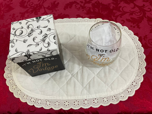 Wine Glass - Stemless