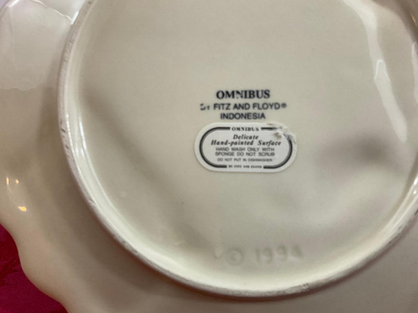Plate - Fitz & Floyd