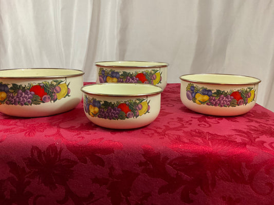 Mixing Bowls - 4-Pc Set - Cornucopia