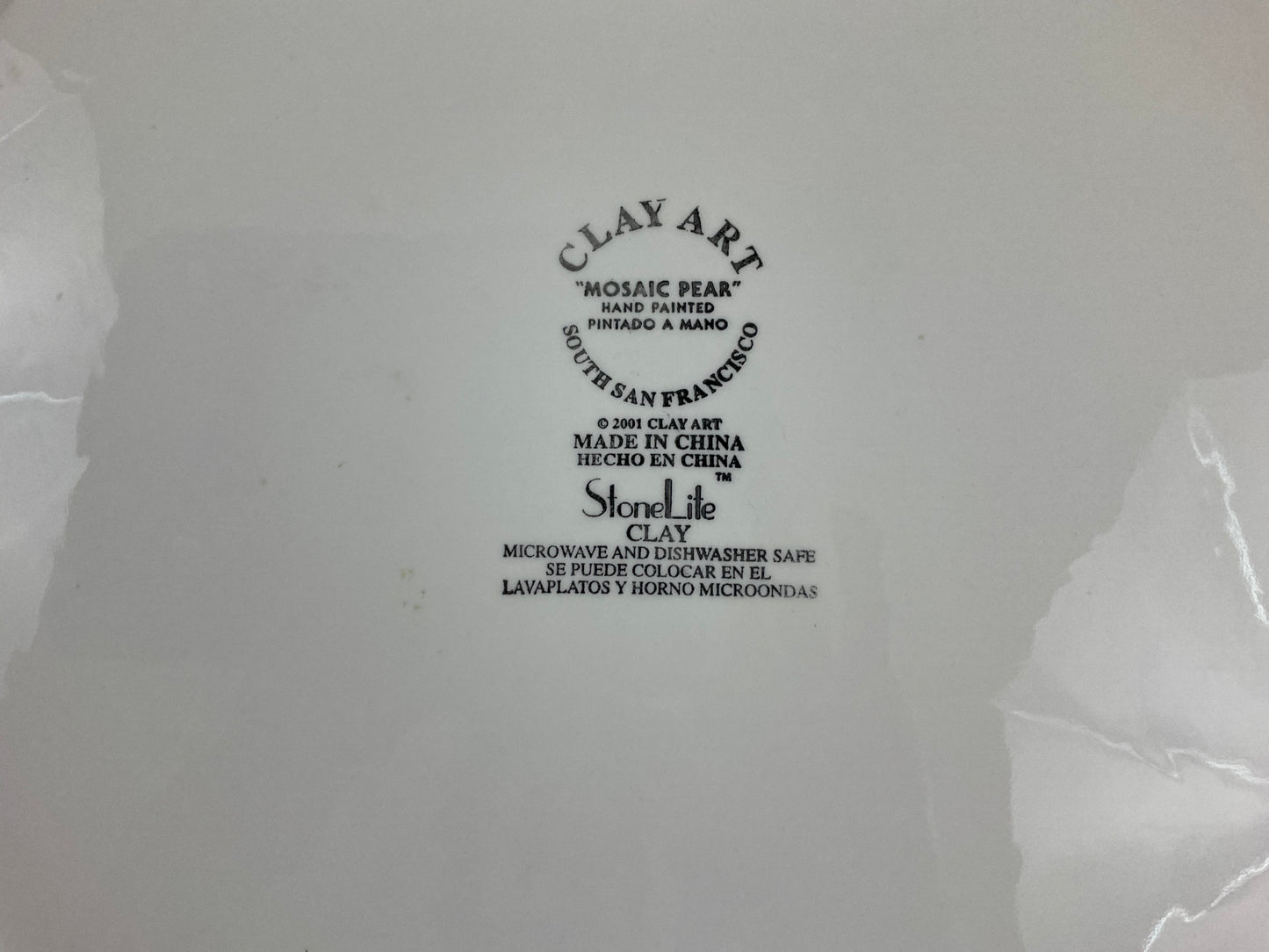 Platter-Serving Tray - Clay Art