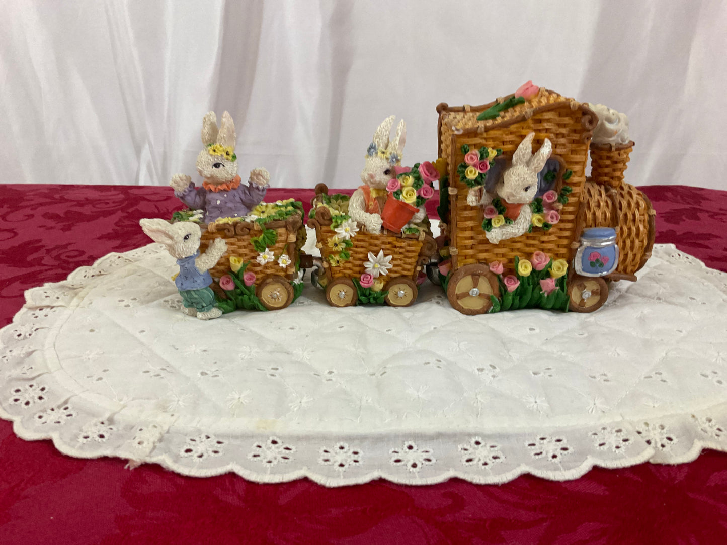 Easter Bunny Train - 3-Piece Set