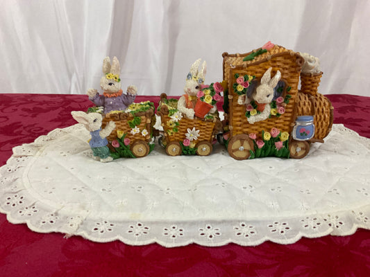 Easter Bunny Train - 3-Piece Set
