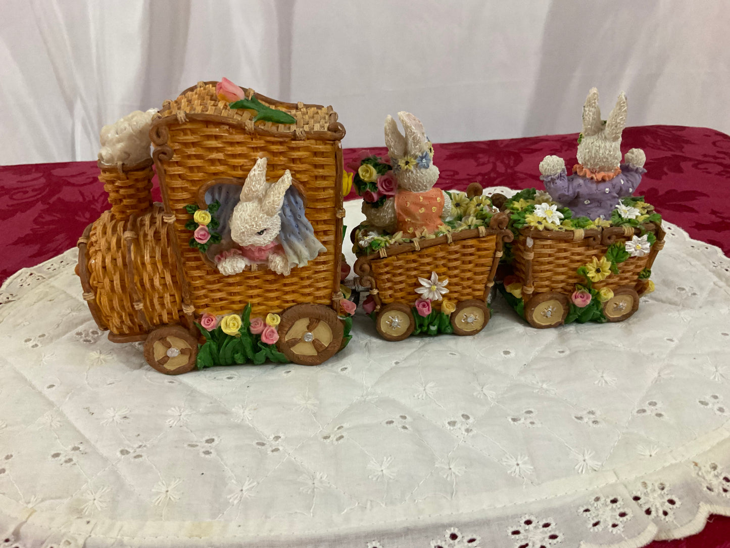 Easter Bunny Train - 3-Piece Set