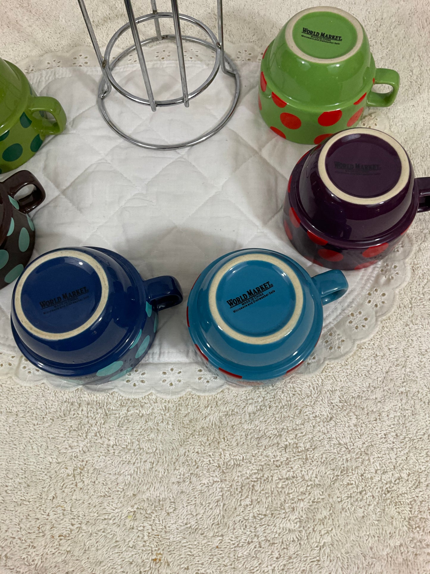 Mug Set - Stackable Mugs - World Market