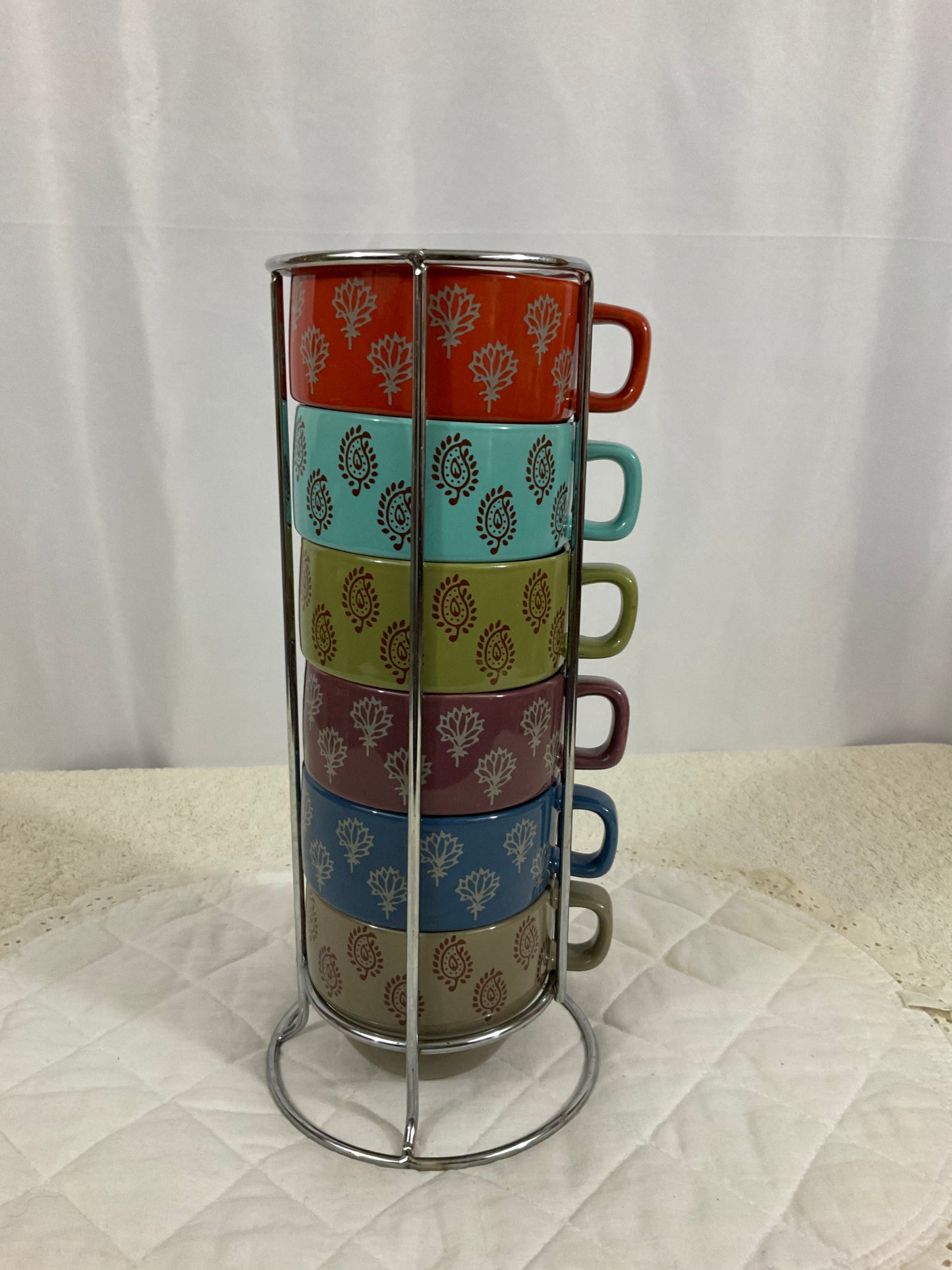 Mugs - Stackable Mug Set - World Market