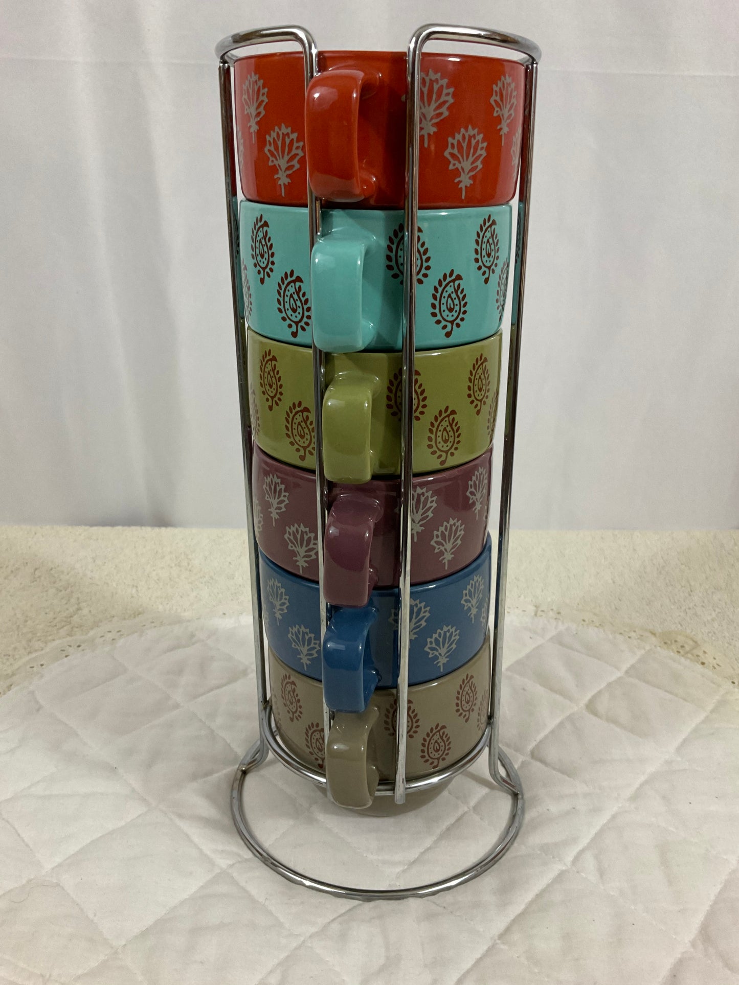 Mugs - Stackable Mug Set - World Market