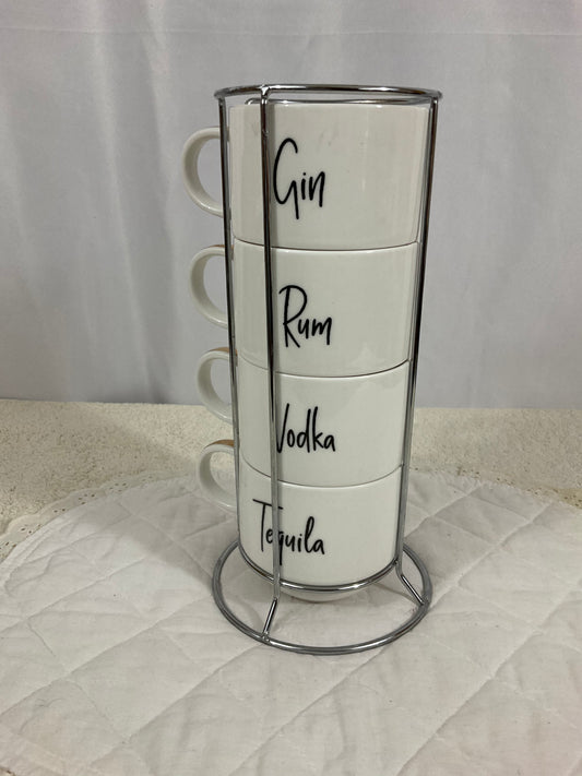 Mugs - Stackable Mug Set - Coco & Iola