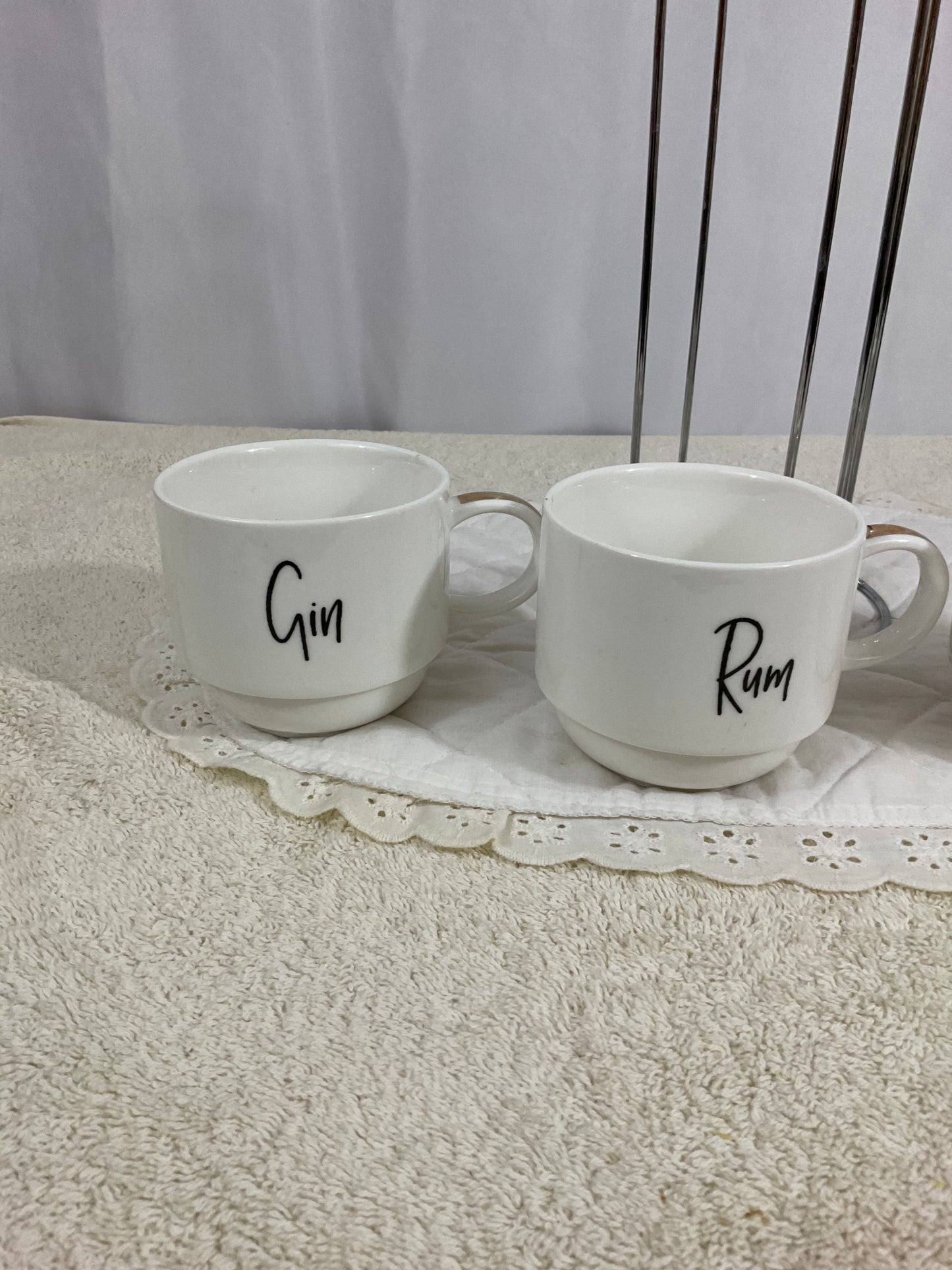 Mugs - Stackable Mug Set - Coco & Iola