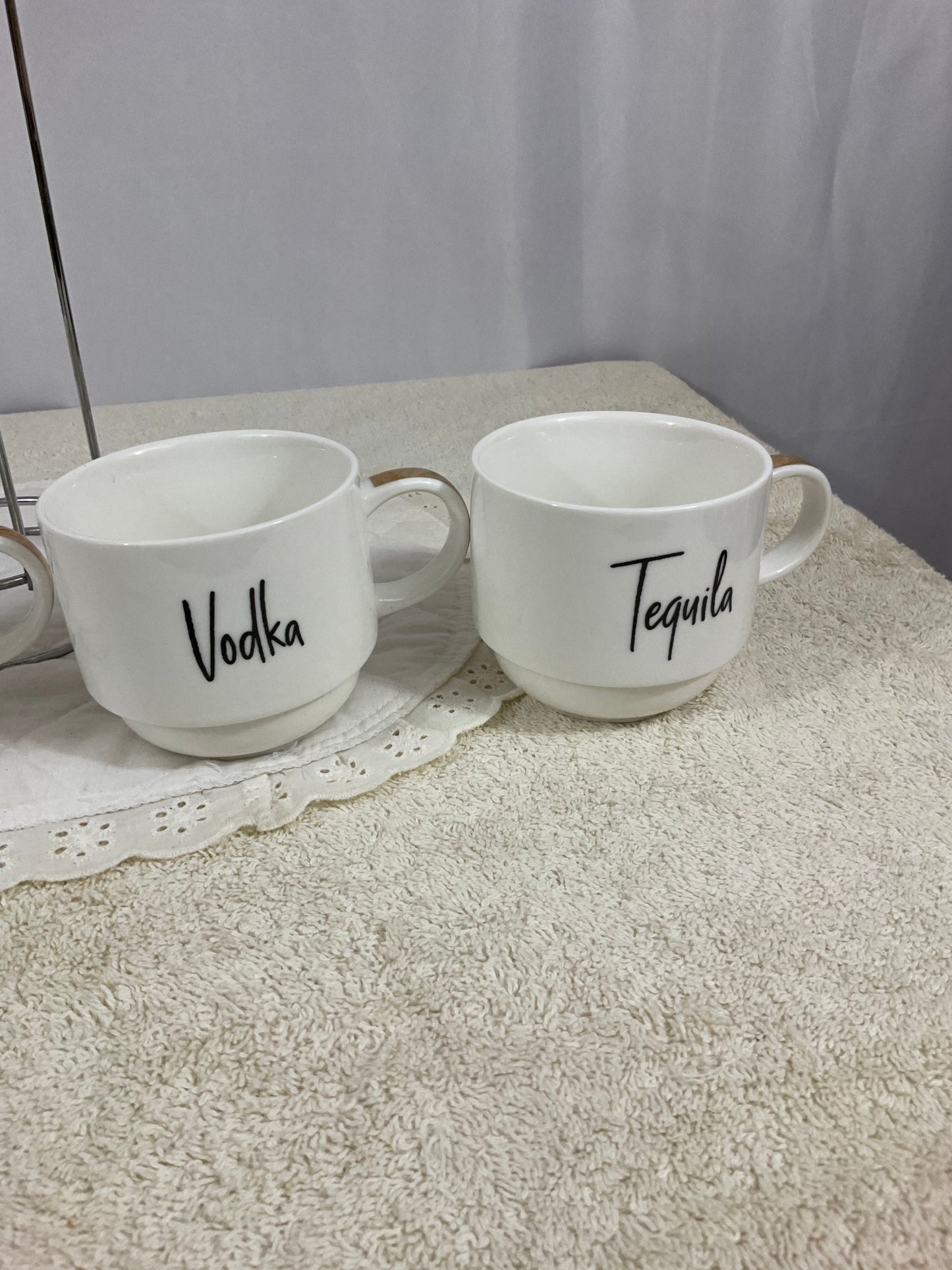 Mugs - Stackable Mug Set - Coco & Iola