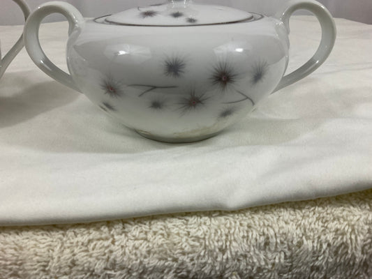 Cream and Sugar Set - Atomic Starburst