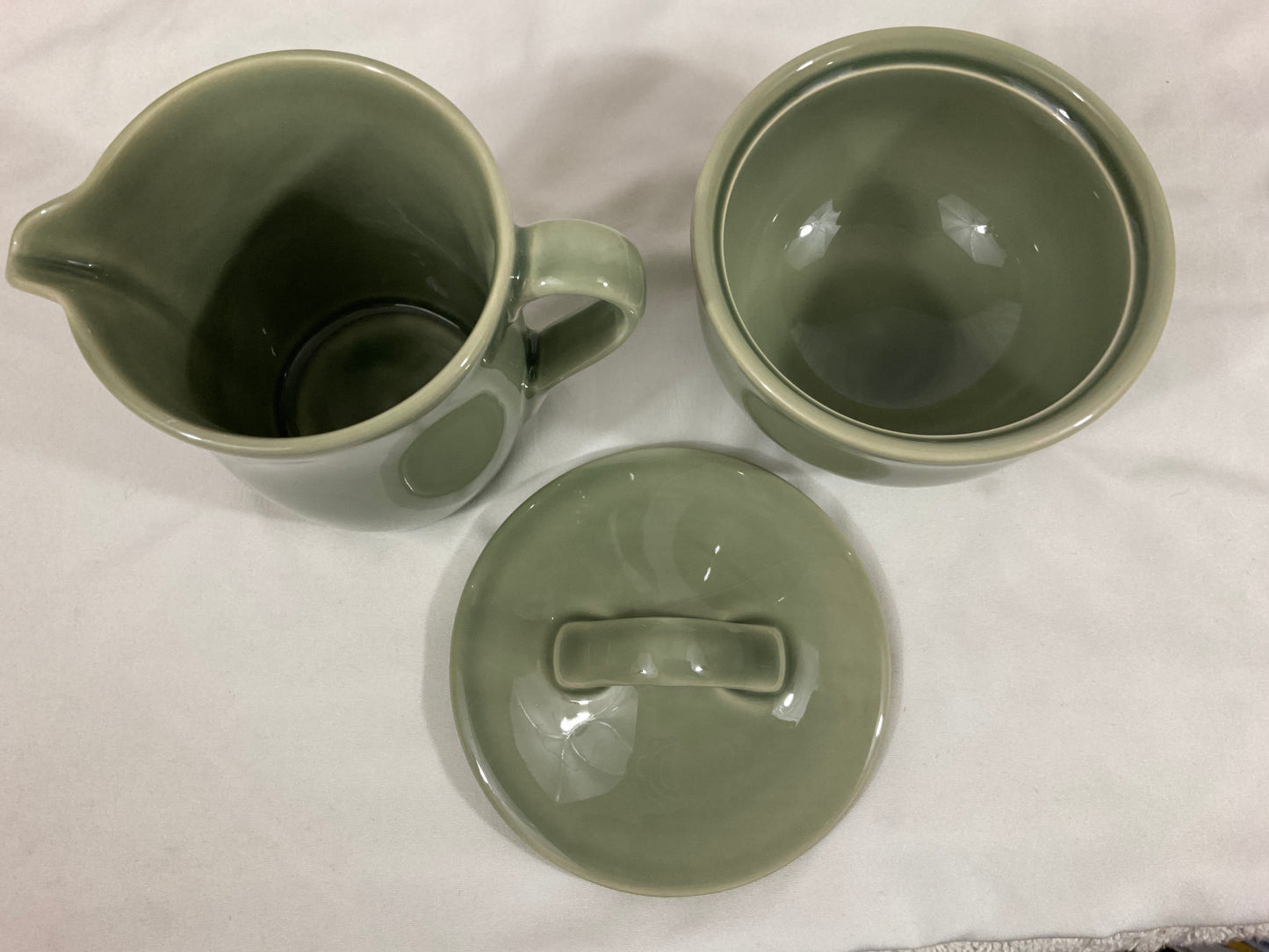 Creamer and Sugar Set -Crate and Barrel
