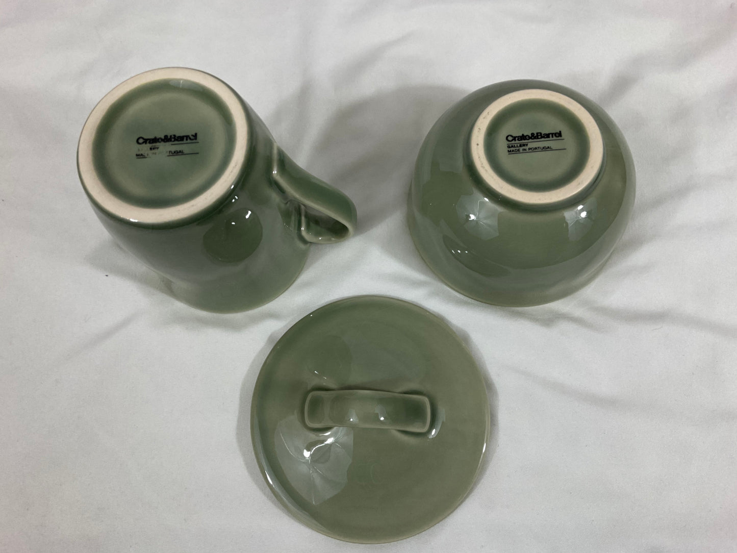 Creamer and Sugar Set -Crate and Barrel