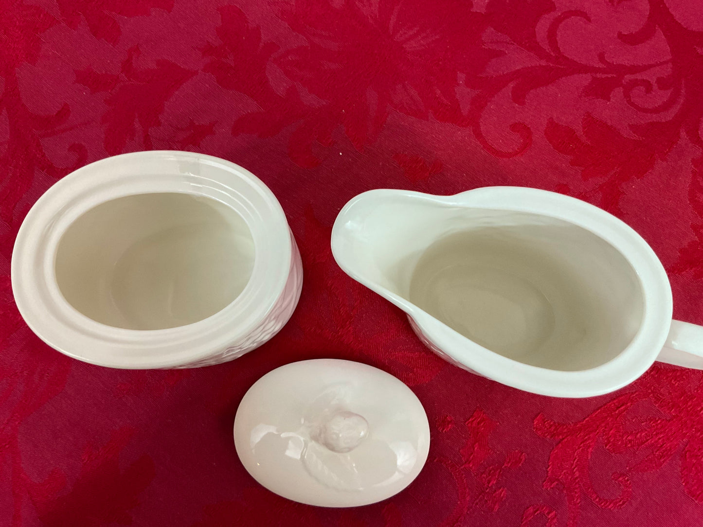 Cream and Sugar Set - Mikasa - English Countryside