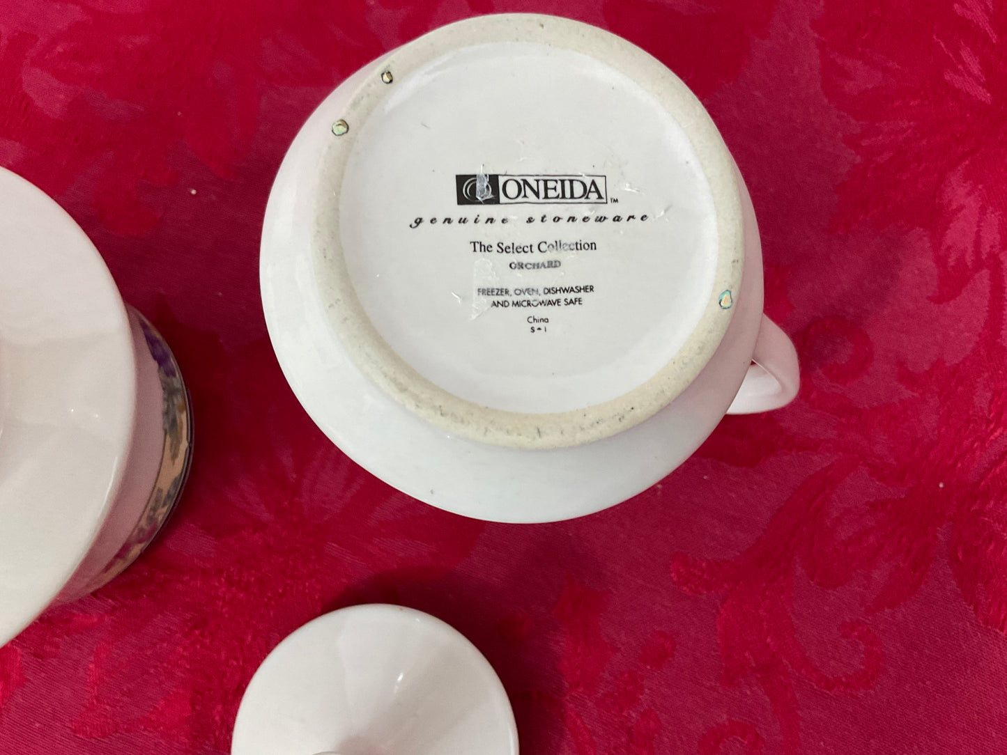 Cream and Sugar Set - Oneida
