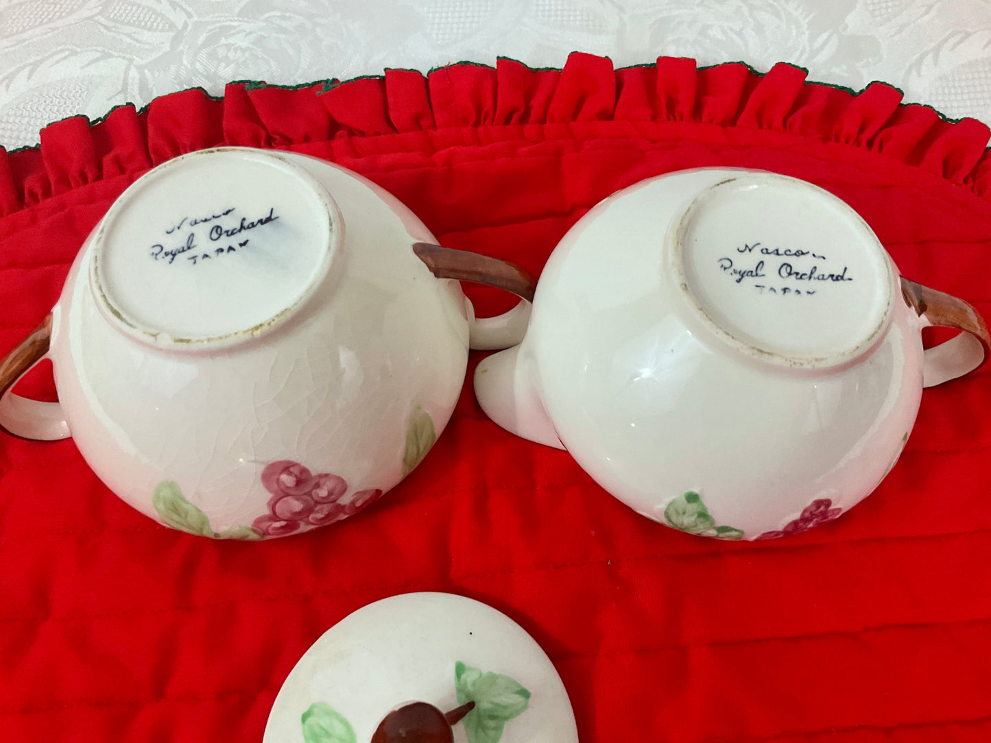 Creamer & Sugar Bowl Set - Royal Orchard